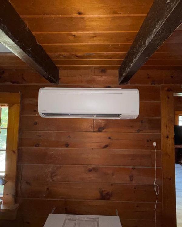 Installed Daikin Heat Pump Wall Unit