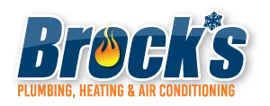 Brock's Plumbing, Heating & Air Conditioning Logo