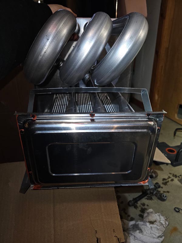 Shiny new heat exchanger